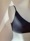 LORLE Strappy Bikini Top Graphite - Factory Sale