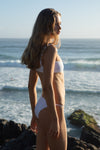 CARLA Bralette Bikini Top in Milk
