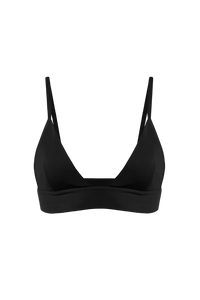 ORIANA Low-Back Bralette in Black