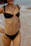 Reggiseno bikini bralette CARLA in nero