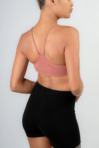 FRANCA Racerback Bralette in Copper