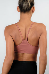 FRANCA Racerback Bralette in Copper