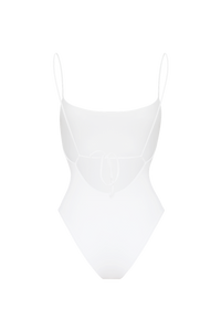 Maillot de bain une pièce LETO couleur lait