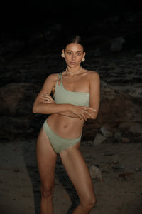 Reggiseno bikini NAYA in muschio metallizzato