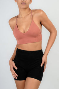 OCTAVIA Bralette in Copper