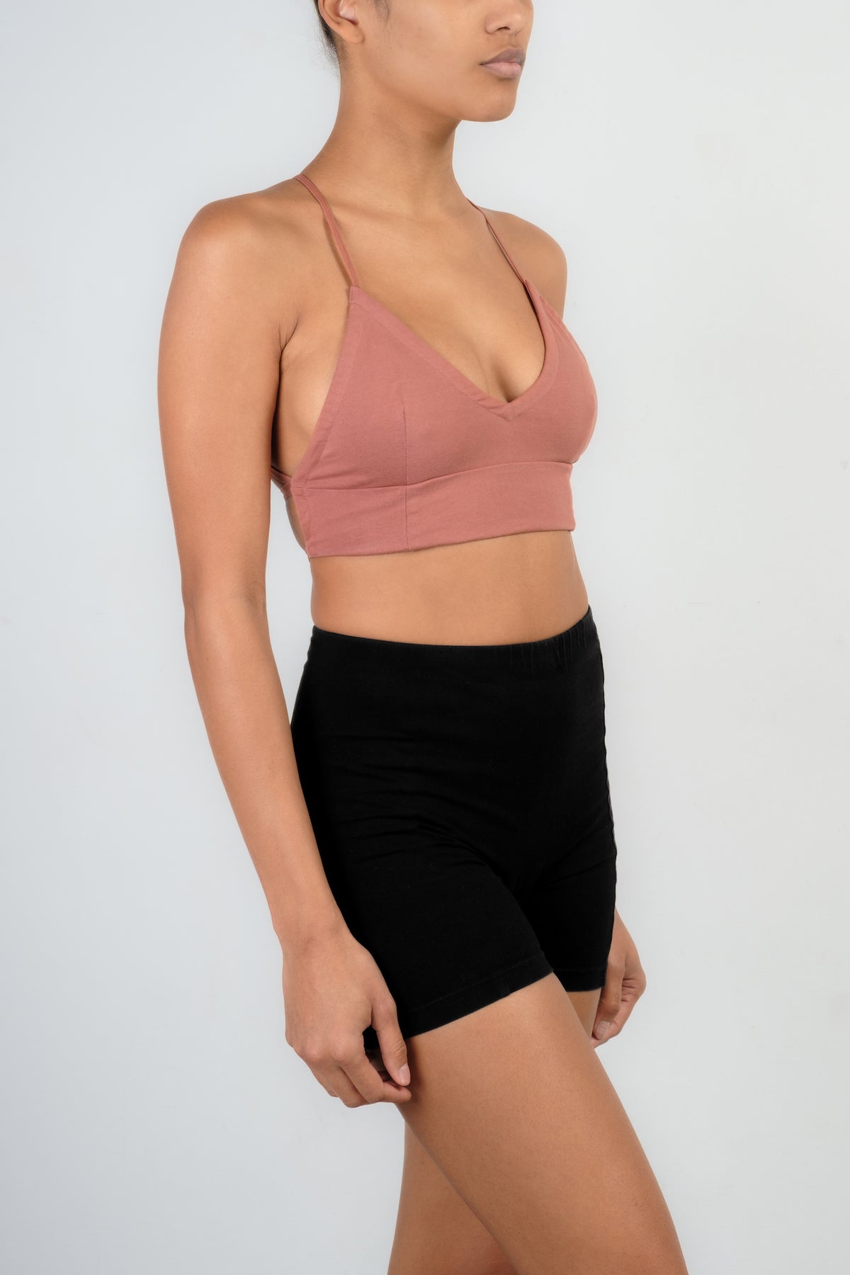 OCTAVIA Bralette in Copper