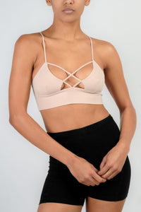 OLYMPIA Bralette in Ecru