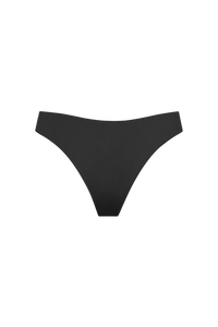 RHEA Wide Side Bikini Bottoms in Black