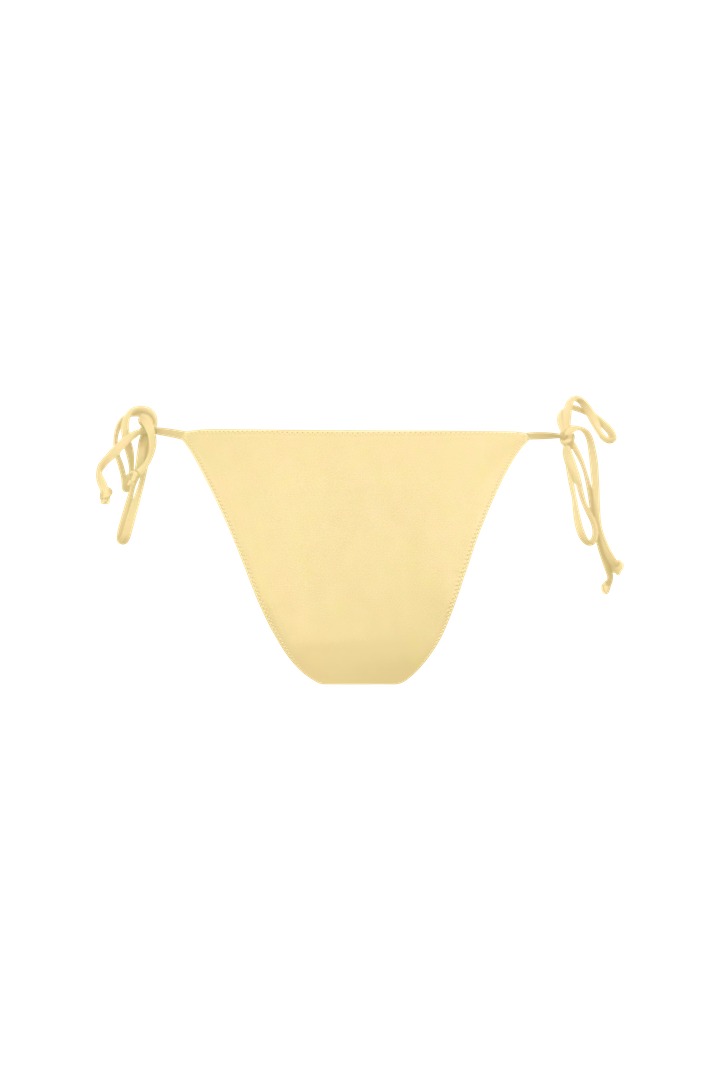 Bas de bikini noué sur les côtés ROSA en babeurre