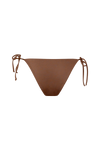 ROSA Tie Side Bikini Bottoms in Jasper Brown