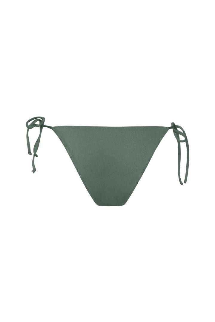 ROSA Tie Side Bikini Bottoms in Seaweed