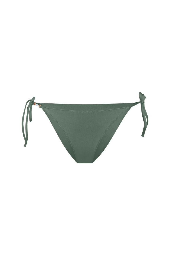 ROSA Tie Side Bikini Bottoms in Seaweed