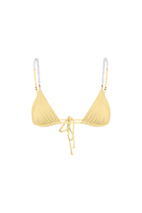 Haut de bikini triangle SALINA en babeurre