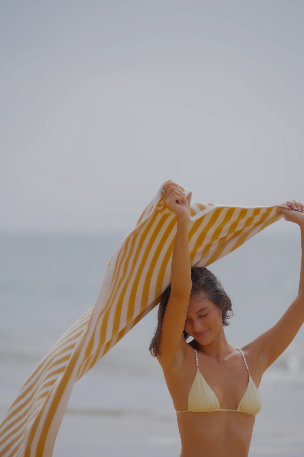 Haut de bikini triangle SALINA en babeurre