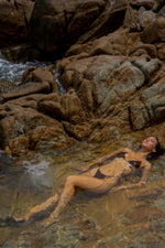 Slip bikini ROSA con lacci laterali in Jasper Brown
