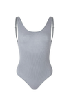 SARA Feather Weight Bodysuit in Mist - Factory Sale