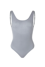 SARA Feather Weight Bodysuit in Mist - Factory Sale