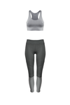 MITSOS Coated Leggings in Smoke & Charcoal (Factory Sale)