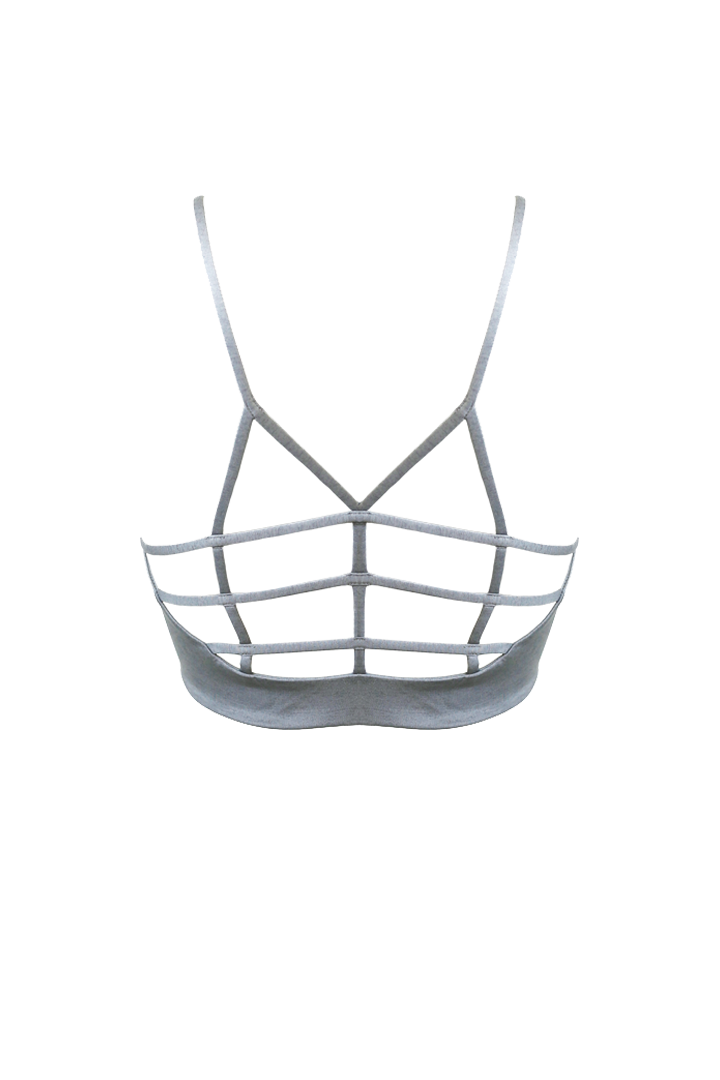 AGAPI Sports Bralette in Cloud - Factory Sale