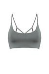 AGAPI Sports Bralette in Smoke - Factory Sale