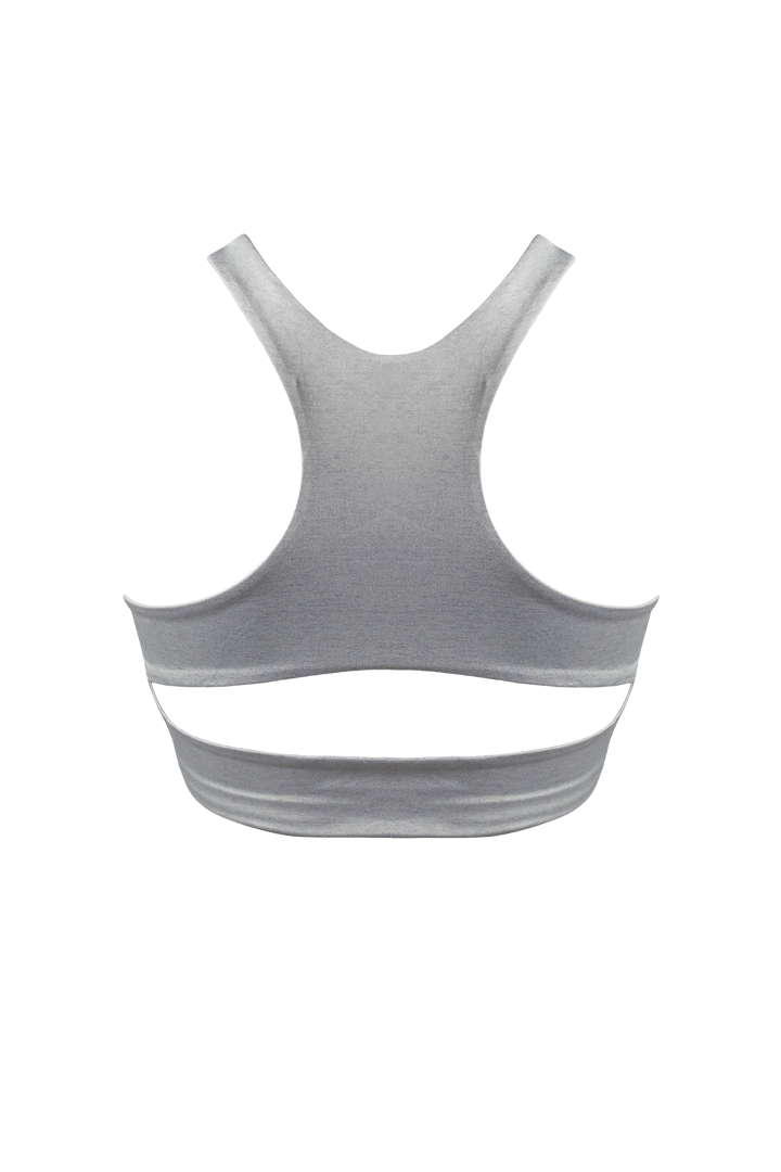 AGNES Cut-Out Bralette in Cloud - Factory Sale