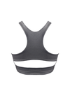 AGNES Cut-Out Bralette in Smoke - Factory Sale