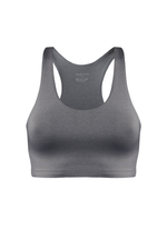 AGNES Cut-Out Bralette in Smoke - Factory Sale
