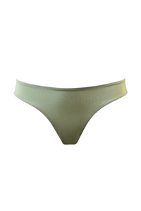 BRAZILIAN Bottoms in Metallic Moss