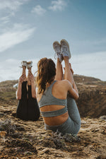 AGNES Cut-Out Bralette in Cloud - Factory Sale