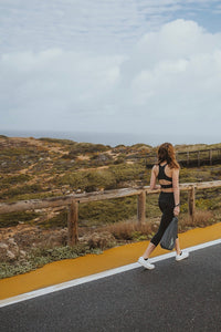 Leggings 3/4 JULIE color carbone - Saldi di fabbrica