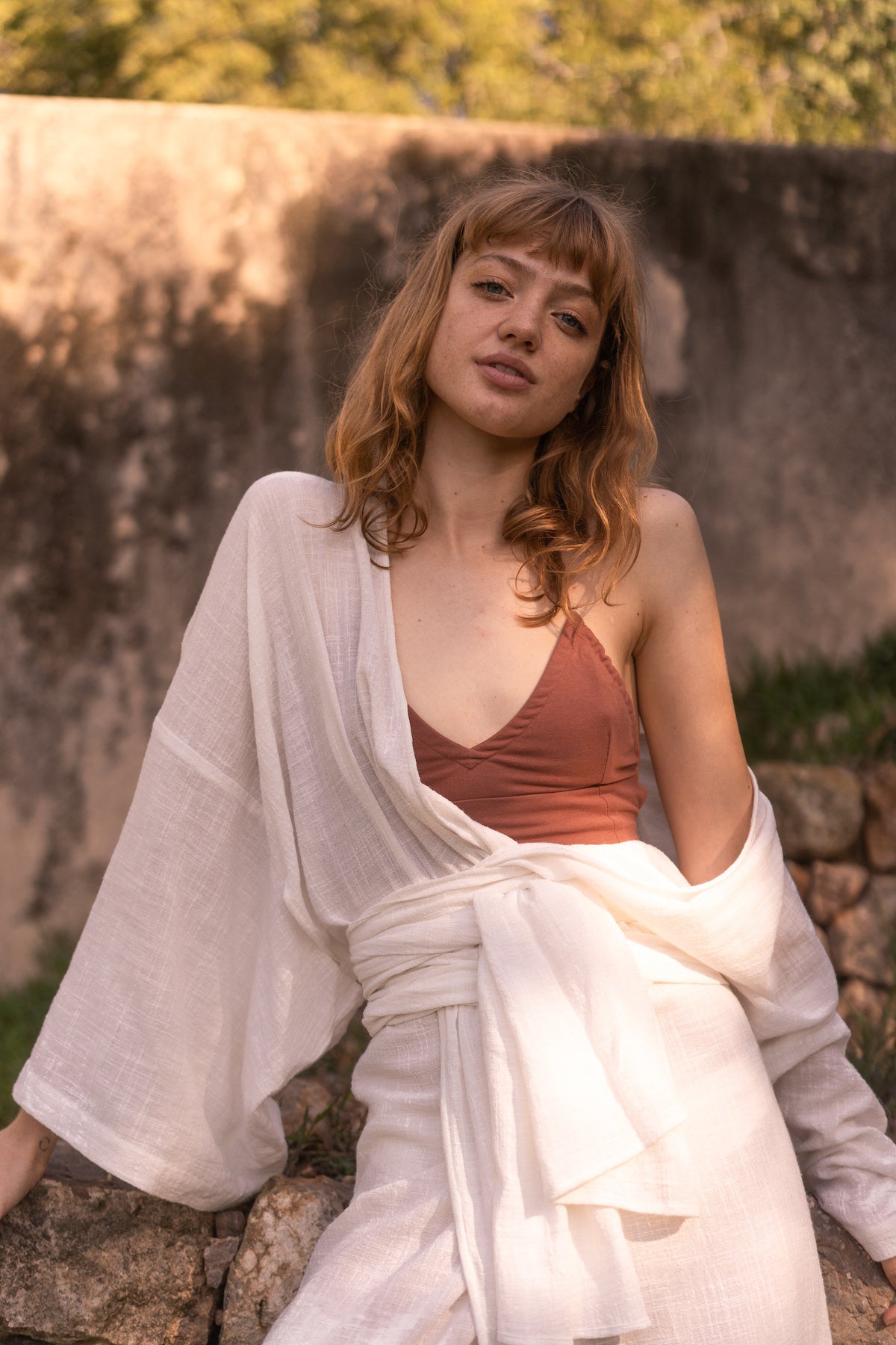 OCTAVIA Bralette in Copper