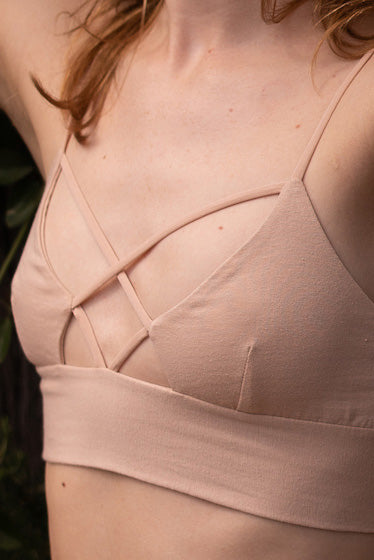 OLYMPIA Bralette in Ecru