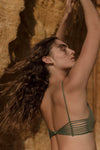 ELLI Knotted Bikini Top Safari - Factory Sale