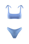 ETTA Bikini Top in Balearic Blue