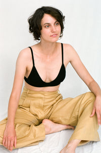 SYLVIA Bralette in Black
