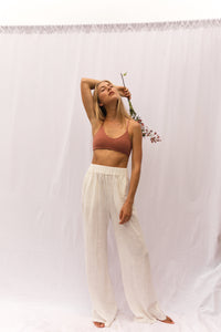 FRANCA Racerback Bralette in Copper