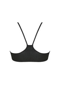 Franca Racer-Back Bralette in Black