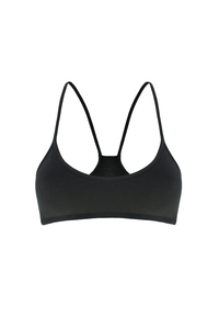 Franca Racer-Back Bralette in Black