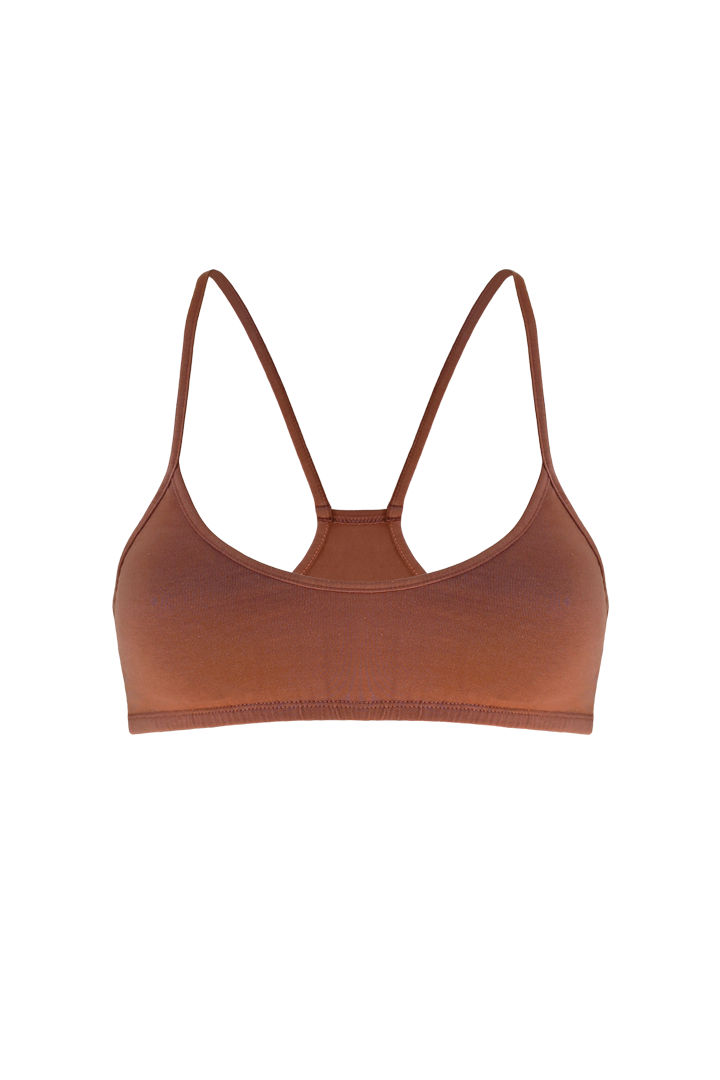 FRANCA Racerback Bralette in Copper