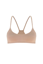 FRANCA Bralette con schiena scoperta in colore écru