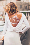 AMALFI Twist Top Off-White - Factory Sale