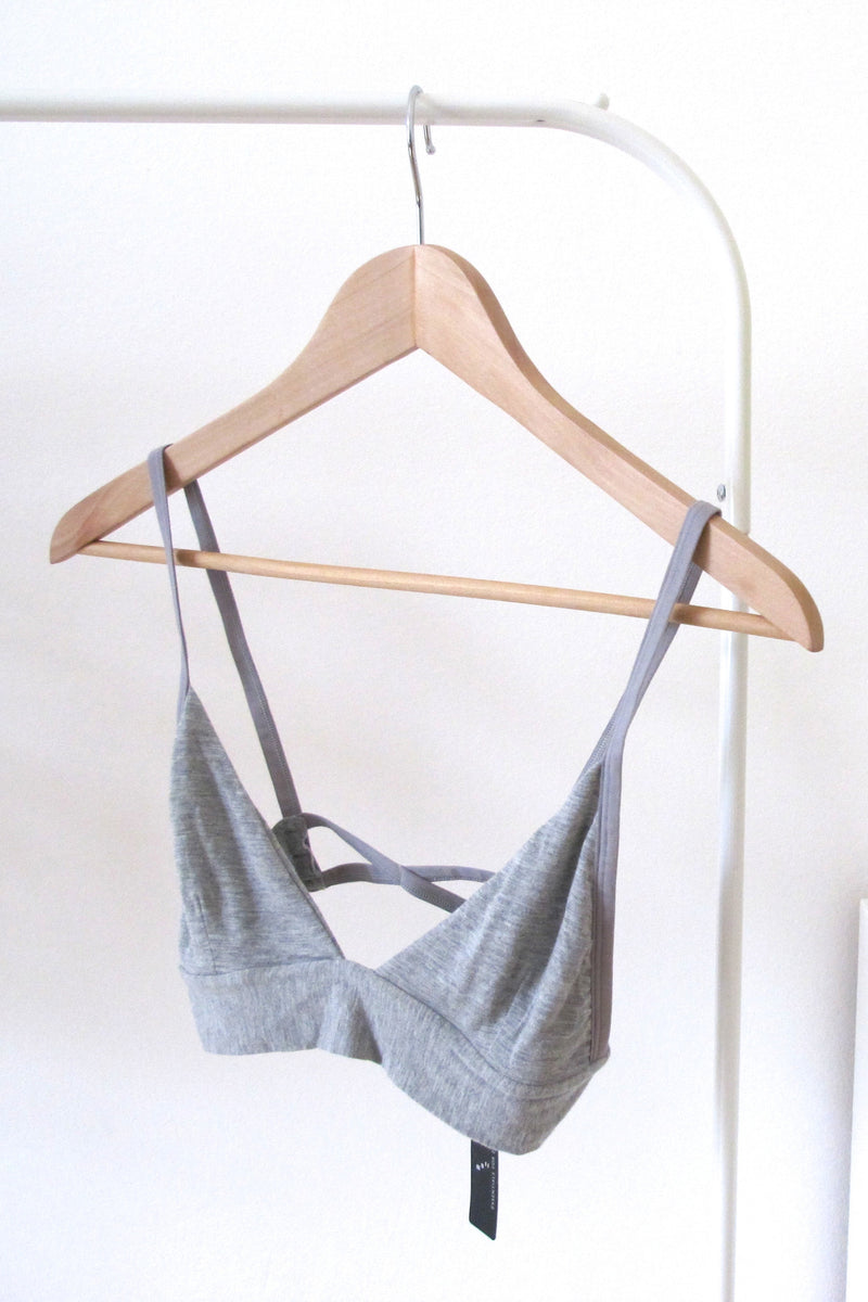 SYLVIA Bralette in Grey - Factory Sale