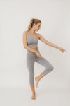 JULIE 3/4 Leggings in Cloud - Factory Sale