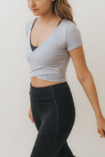 LENA Sports Bralette in Charcoal - Factory Sale