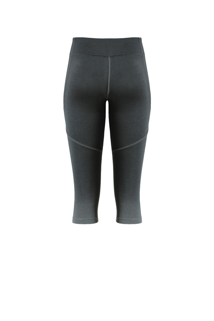 Leggings 3/4 JULIE color carbone - Saldi di fabbrica