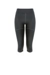 JULIE 3/4 Leggings in Charcoal - Factory Sale