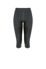 JULIE 3/4 Leggings in Charcoal - Factory Sale