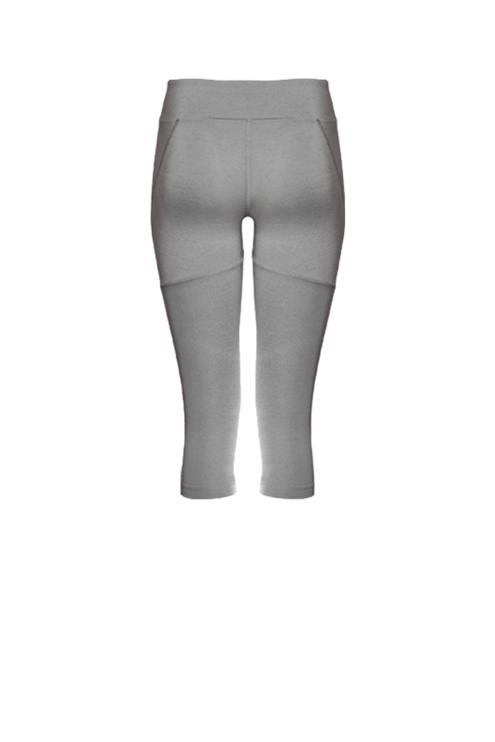 JULIE Capri Sports Leggings in Cloud - Factory Sale