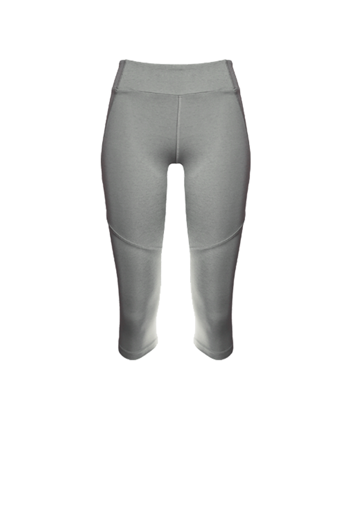 JULIE Capri Sports Leggings in Cloud - Factory Sale