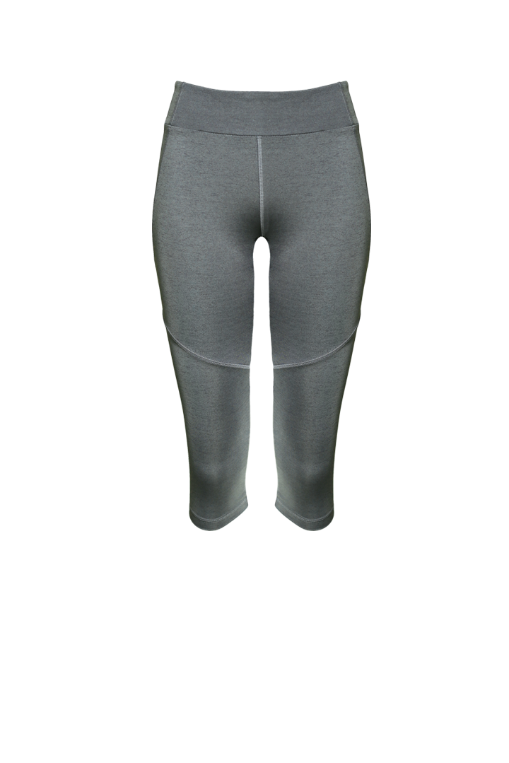 JULIE Legging 3/4 en Fumée
